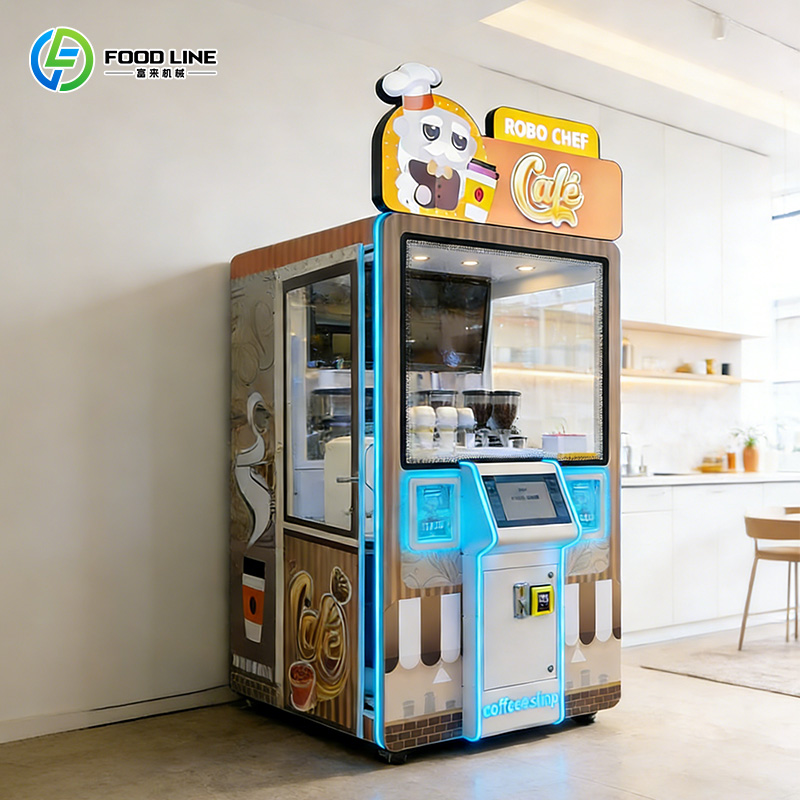 Coffee Equipment Service - Автоматический кофейный робот для фитнес-центров: оборудование