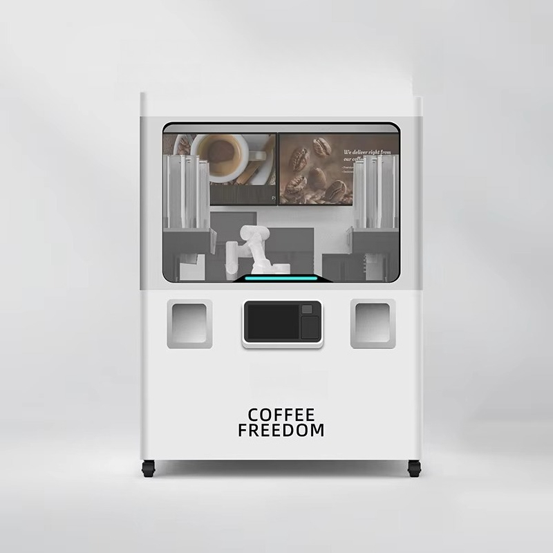 Coffee Equipment Service - Автоматизированный круглосуточный умный кофейный робот-вендинговый аппарат