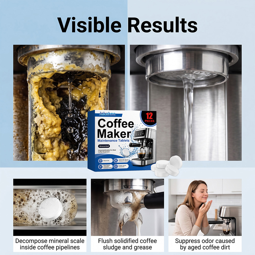Таблетки для обслуживания кофе – обзор и цена Coffee Equipment Maintenance