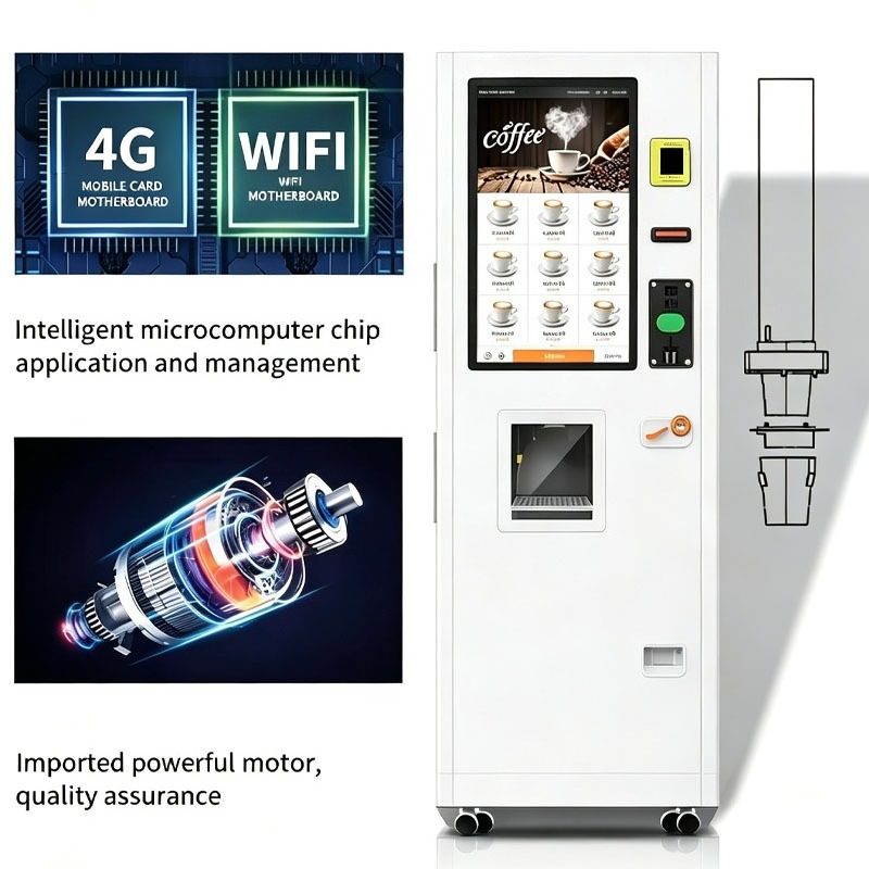 Автомат по продаже кофе с функ – обзор и цена Coffee Equipment Service